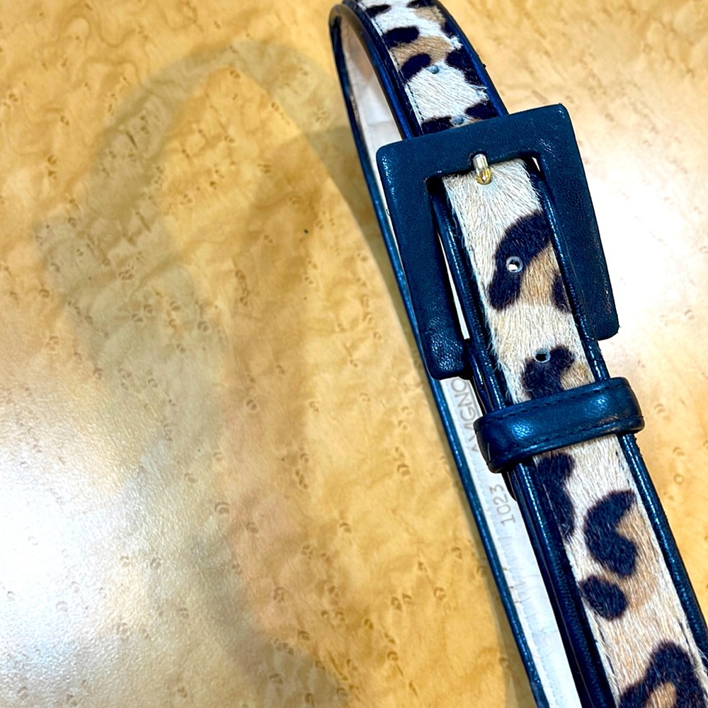 Animal Print Belt Size Medium